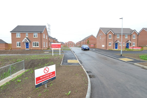 New build homes on Heron Park