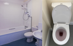 Image of bathrooms/WCs meeting Longhurst Group lettable standard