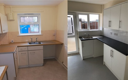 Image of kitchens meeting Longhurst Group lettable standard